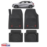 Covorase Auto TeamCar&reg; Tip Tavita Compatibile Audi A3 8Y Hatchback 5 uși (2020&ndash;2025), Cauciuc