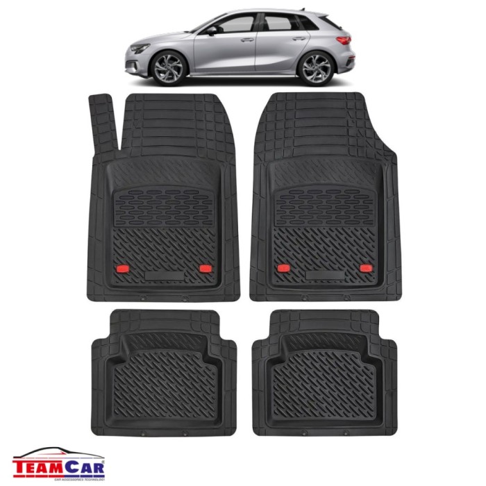 Covorase Auto TeamCar&reg; Tip Tavita Compatibile Audi A3 8Y Hatchback 5 uși (2020&ndash;2025)