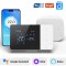 Termostat de ambient inteligent BIRAI&reg; EcoTherm Controlat Prin Internet/Smartphone Programabil WiFi din Aplicatia Tuya sau Smart Life, Alexa si Google