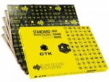 CTK Standard Pro 3.0 Bulk Insonorizant Auto 2.22mp (12 Folii) - Antifonare Autoadeziva, 3mm, Aluminiu 100um