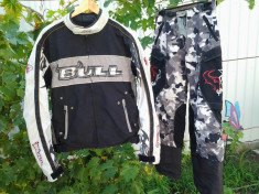 Bull SR 2 costum moto textil + protectii incluse foto