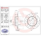 Set disc frana Chrysler Crossfire Roadster 05.04-12.08, Crossfire 07.03-12.08; Mercedes 124 T-Model (S124) 09.85-12.93, Clasa C (W202) 03.93-05.00, C