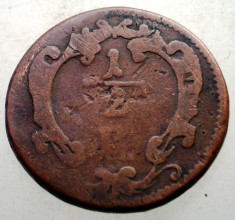 G.098 AUSTRIA MARIA THERESA 1/2 KREUZER ND 1760