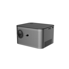 Proiector Portabil Mini ambrasmart, Dual Band WiFi, Auto Focus HD, Gri, Potrivit Pentru Cinema Acasa, Prezentari, Gaming, Evenimente si Activitati in