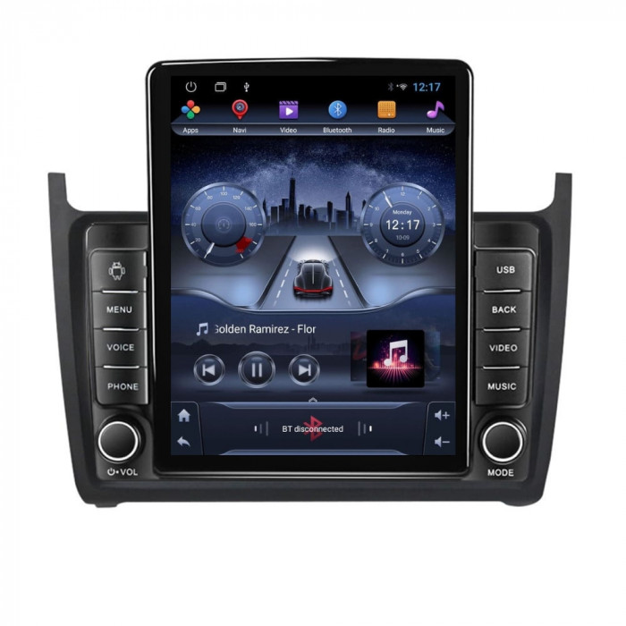Navigatie dedicata cu Android VW Polo 6R 2009 - 2018, 2GB RAM, Radio GPS Dual
