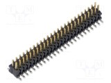 Conector şiruri pini tată 50 PIN 1,27mm gold flash THT SAMTEC
