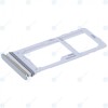 Samsung Galaxy A72 (SM-A725F SM-A726B) Tavă Sim + Tavă MicroSD alb minunat GH98-46290D