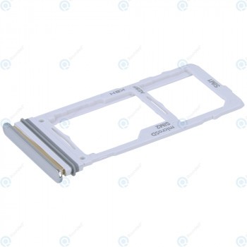 Samsung Galaxy A72 (SM-A725F SM-A726B) Tavă Sim + Tavă MicroSD alb minunat GH98-46290D foto