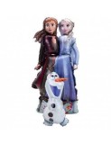 Balon Folie AirWalker &quot;Frozen 2 Elsa Anna Olaf&quot; 68 x 147cm ANAGRAM