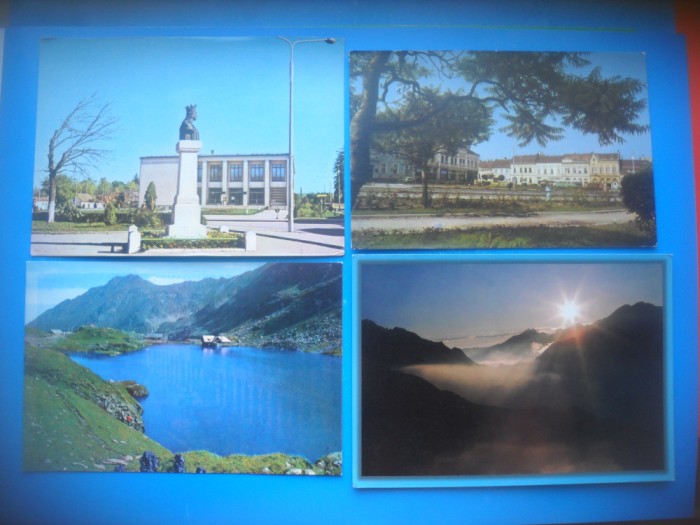 HOPCT LOT 3539 -4 CARTI POSTALE-FAGARAS-JUD-BRASOV-NECIRCULATE