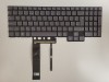 Tastatura Laptop, Lenovo, Legion 5 Pro 16IAH7H Type 82RF, iluminata, gri, layout UK