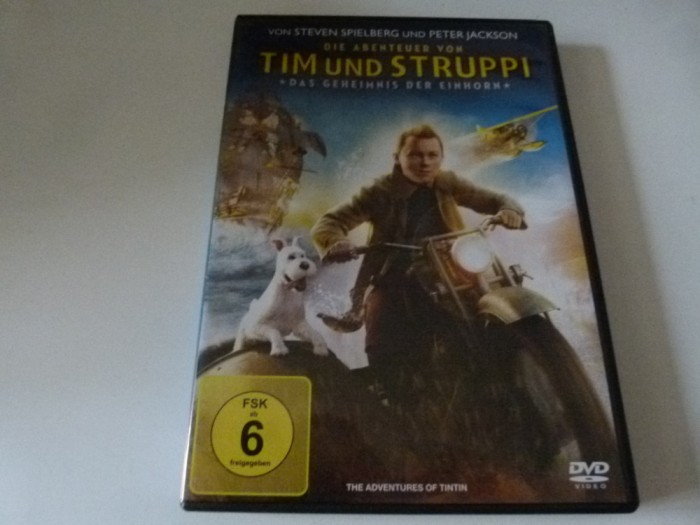Tim und Struppi, dvd