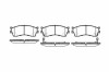 Placute frana Kia Carens 1 (Fc), Clarus (K9a), Rio (Dc), Shuma 2 (Fb) SRLine parte montare : Punte fata