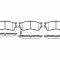 Placute frana Kia Carens 1 (Fc), Clarus (K9a), Rio (Dc), Shuma 2 (Fb) SRLine parte montare : Punte fata