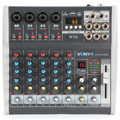 Mixer analog pasiv cu 6 canale Vonyx foto