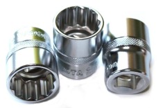 Cheie Tubulară Industrială 1/2 Inch, 18mm, Crom Vanadiu (CR-V), 12 Puncte