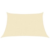 Cumpara ieftin Panza parasolar, crem, 3/4x2 m, HDPE, 160 g/m&sup2;