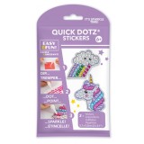 Set creativ super-rapid, autocolante BIG DOTZ - Nor cucubeu si Unicorn