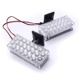 Stroboscop Led - Moto - Scuter - Atv - flash-uri politie - 12V - rosu + albastru, TMMP