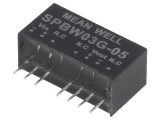 Convertor DC/DC 3W 18-75V la 5VDC 600mA SIP8