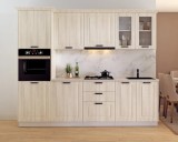 Bucatarie ATHENA 2.66 MDF, 266x223x60cm, lemn alb