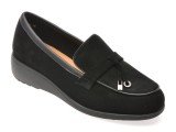 Cumpara ieftin Mocasini IMAGE negri, 1385H16, din piele intoarsa