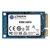 Solid State Drive (SSD) Kingston KC600, mSATA, 256GB SKC600MS/256G-SSD