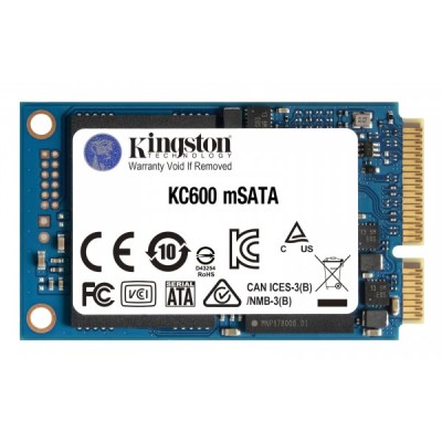 Solid State Drive (SSD) Kingston KC600, mSATA, 256GB SKC600MS/256G-SSD foto