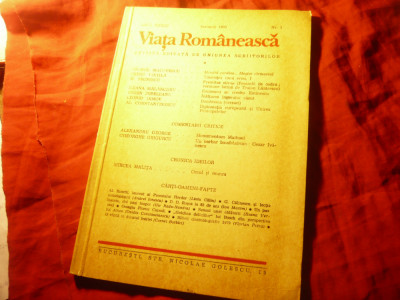 Revista Viata Romaneasca - ian.1980 , nr.1, 64 pag foto