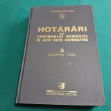 HOTĂR&Acirc;RI ALE GUVERNULUI ROM&Acirc;NIEI ȘI ALTE ACTE NORMATIVE * 3 MARTIE 1998 /010