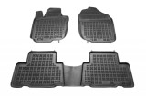 Covorase auto cauciuc dedicate Toyota RAV4 2006-2012, tip tavita, bordura inalta, set 4 buc.