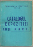 H(01) Catalogul expozitiei cartii rare -Pitesti 1974