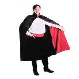 Pelerină Adult, Dracula Deluxe, Mărime Universală, Negru-Roșu