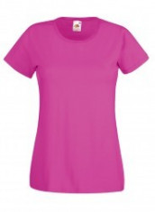 Tricou FRUIT OF THE LOOM Lady Fit Fucsia foto