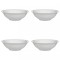 Set boluri, 8 piese, 445 ml, Portelan, Alb