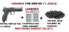 Pistol Umarex HDP.50 seria T4E cal.50 11 joule+5co2+100 bile cal.50 cauciuc foto