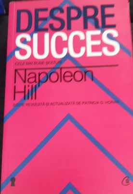 DESPRE SUCCES NAPOLEON HILL foto