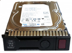Hard Disk Server 4TB SAS3 12Gbps 7.2K 3.5&amp;quot; HP 765252-001 - ST4000NM0034, MB4000JEFNC foto