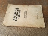 Cumpara ieftin NOSTALGIA GHETOULUI EVREESC - B.IOSIF, 1934 *** CARTE INTERZISA !
