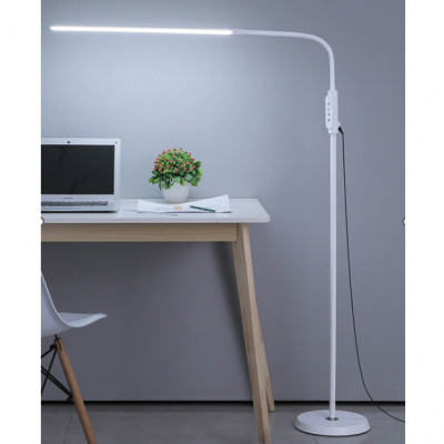 Lampa de podea LED, ajustabila, birou, salon luminozitate reglabila, 187-206 CM foto