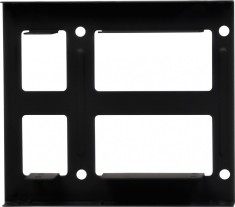 ADAPTOR SPACER fixare HDD/ SSD 2.5&amp;quot; in bay de 3.5&amp;quot;, 2 x 2.5&amp;quot;, &amp;quot;SPR-25352x&amp;quot; foto