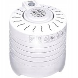 Deshidrator alimente MPM MSG-01, 250 W, 5 site, 28 cm, Inaltime reglabila, Alb