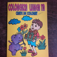 COLOREAZA LUMEA TA, CARTE DE COLORAT