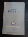 Despre Poezie - Mihai Beniuc ,544536