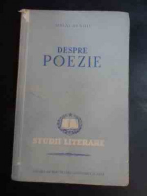 Despre Poezie - Mihai Beniuc ,544536 foto