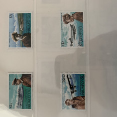 Serie timbre cu avioane, aviatie, nestampilate, MNH