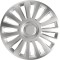 Capace roti auto Luxury 4buc - Argintiu - 16&#039;&#039; Garage AutoRide