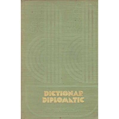 Autor colectiv - Dictionar diplomatic - 130009 foto