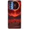 Husa compatibila cu Motorola G50 model Red Eclipse, Silicon, TPU, Viceversa