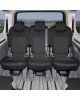 Set huse scaune auto Kegel Tailor Made pentru VW T7 Multivan (2021-), set 3 huse scaune individuale rand 2 si 3